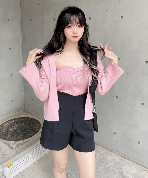 titty＆Co. PETIT by poyo（ティティーアンドコープティバイポヨ）の「【ファッションインフルエンサーPOYO×titty&Co.PETIT】プチバルーンタックショーパン（その他パンツ・レディース・ブラック・SMALL/MEDIUM）」の5枚目の写真