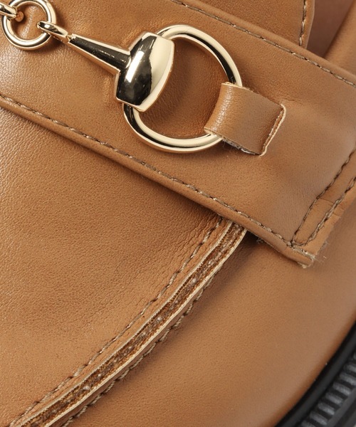 A part by（アパートバイ）の「ビットローファー 265109（ローファー・レディース・ブラック/ダークブラウン/オフホワイト/キャメル・MEDIUM/LARGE）」の16枚目の写真