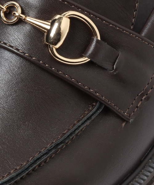 A part by（アパートバイ）の「ビットローファー 265109（ローファー・レディース・ブラック/ダークブラウン/オフホワイト/キャメル・MEDIUM/LARGE）」の18枚目の写真