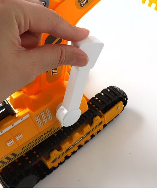 セール】【F.O.TOYBOX】 ショベルカー(四つのボタン・ライト音楽付き