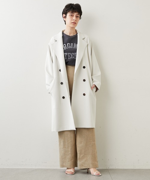 Whim Gazette エアリーコート Whim Gazette（ウィムガゼット）の「エアリーコート（その他アウター