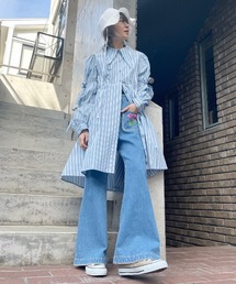 Candy Stripper | STRIPE SOCIETY SHIRT ワンピース(シャツワンピース)