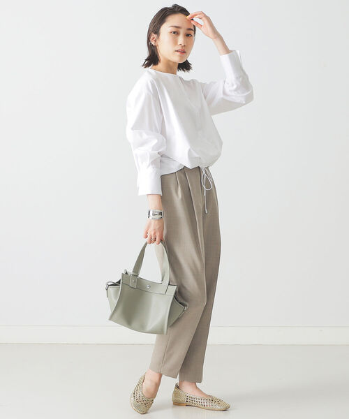 H.V.F.N（ハブファン）の「H.V.F.N / LUNA スモール ショルダーバッグ（トートバッグ・レディース・ミント・ONE SIZE）」の3枚目の写真