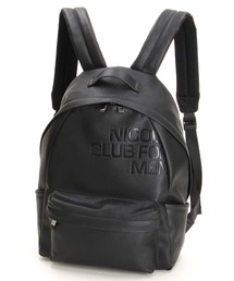 NICOLE CLUB FOR MEN | フェイクレザーリュック(バックパック/リュック)