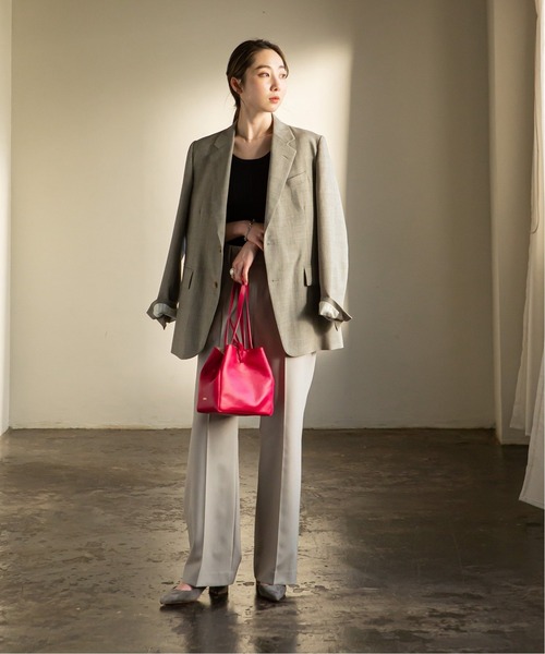 TSURU by ALESSANDRA STELLA（ツル バイ アレッサンドラ ステラ）の「【TSURU by MARIKO OIKAWA】別注Lafayetteチャンキーヒール◆（パンプス・レディース・ネイビー/グレー・38/39/36/37）」の15枚目の写真