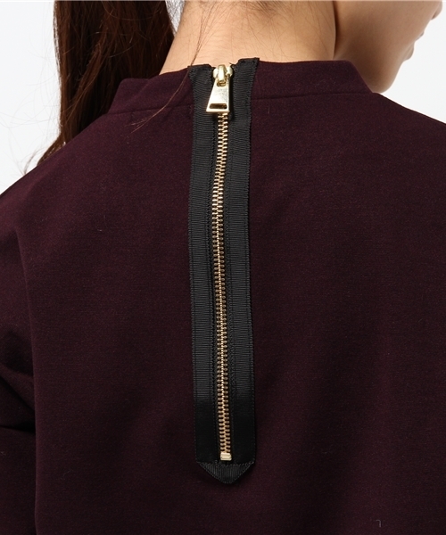 OUTLET（アウトレット）の「【Chez toi】ラグウォームワンピース（ワンピース・レディース・ボルドー/チャコールグレー/ネイビー・FREE）」の8枚目の写真