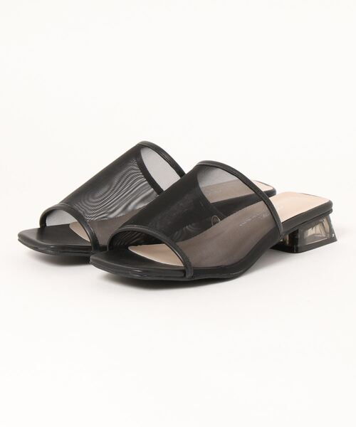 セール Earth Music Ecology Blue Label シアーチュール ミュールサンダル サンダル Earth Music Ecology Blue Label アースミュージックアンドエコロジーブルーレーベル のファッション通販 Zozotown