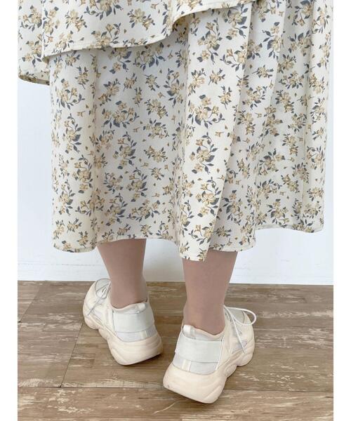 Areeam(アリーム)の「厚底スニーカー(スニーカー・レディース・ピンク/アイボリー・M/L)」の13枚目の写真