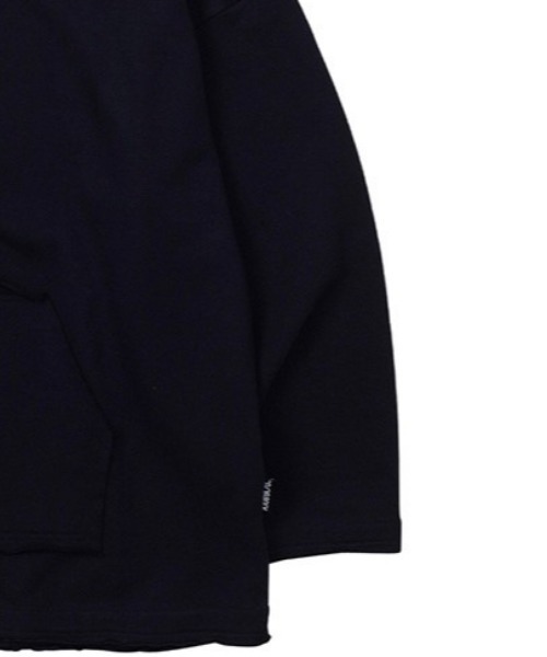 AJOBYAJO（アジョバイアジョ）の「【AJOBYAJO/アジョバイアジョ】Twofold Oversized Zip Up Hoodie/オーバーサイズ ビッグサイズ ジップアップフ-ディ ビッグシルエット パーカー（パーカー・メンズ・チャコールグレー/スカイブルー・ONE SIZE）」の11枚目の写真