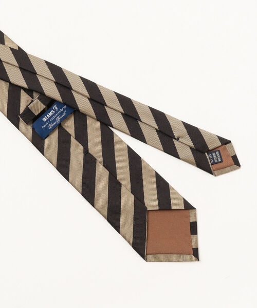 BEAMS F / Fermo Fossati レジメンタルストライプ ネクタイ