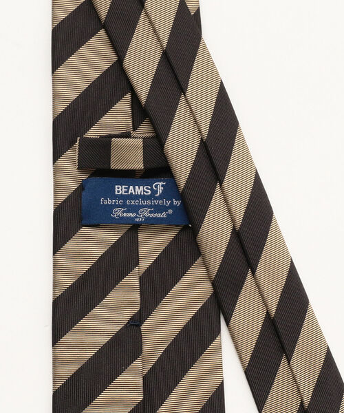 BEAMS F / Fermo Fossati レジメンタルストライプ ネクタイ