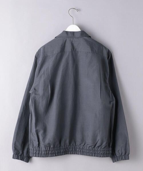 Camoshita（カモシタ）の「＜Camoshita（カモシタ）＞ オープンカラー シャツブルゾン（ブルゾン・メンズ・ダークグレー/ライラック・S/M/L）」の16枚目の写真