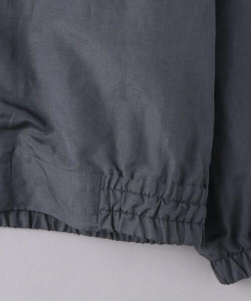 Camoshita（カモシタ）の「＜Camoshita（カモシタ）＞ オープンカラー シャツブルゾン（ブルゾン・メンズ・ダークグレー/ライラック・S/M/L）」の13枚目の写真