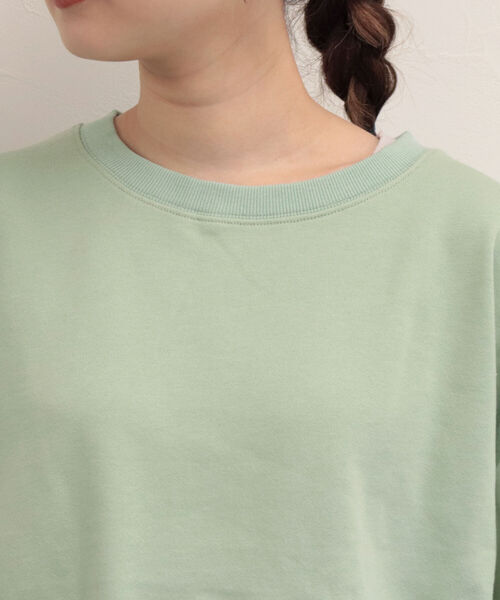 fredy emue(フレディエミュ)の「【WEB限定】レース袖ボリューム プルオーバーカットソー(Tシャツ/カットソー・レディース・ミント/チャコールグレー・38)」の22枚目の写真
