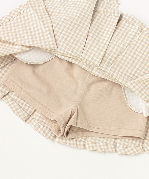 petit main（プティマイン）の「【リンク】プリーツスカパン（その他パンツ・キッズ・ブラック/ベージュ/ブルー・130cm/120cm/80ｃｍ/100cm/90cm/110cm）」の11枚目の写真