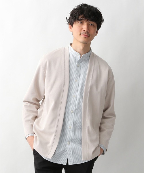 GLOBAL WORK(グローバルワーク)の「キナガスカーデ長袖/255807(カーディガン/ボレロ・メンズ・スカイブルー/ミント/ライトベージュ/ブラック・SMALL/MEDIUM/LARGE/X-LARGE)」の3枚目の写真