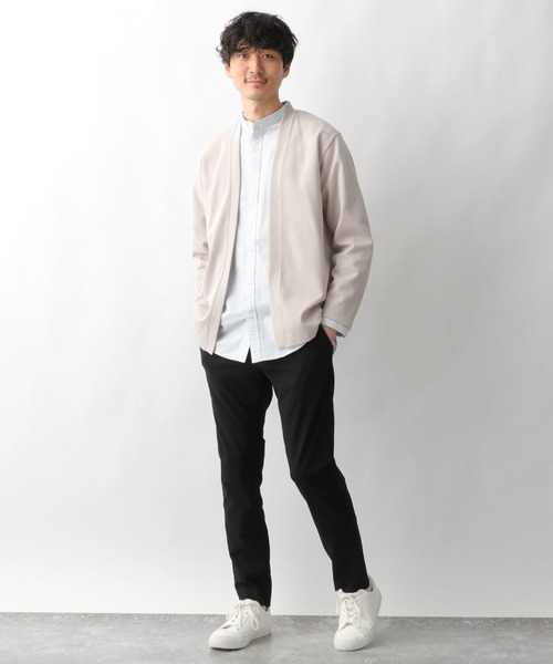 GLOBAL WORK(グローバルワーク)の「キナガスカーデ長袖/255807(カーディガン/ボレロ・メンズ・スカイブルー/ミント/ライトベージュ/ブラック・SMALL/MEDIUM/LARGE/X-LARGE)」の8枚目の写真