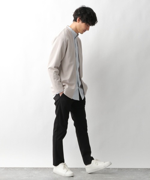 GLOBAL WORK(グローバルワーク)の「キナガスカーデ長袖/255807(カーディガン/ボレロ・メンズ・スカイブルー/ミント/ライトベージュ/ブラック・SMALL/MEDIUM/LARGE/X-LARGE)」の9枚目の写真