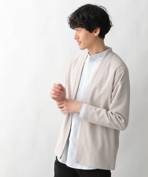 GLOBAL WORK(グローバルワーク)の「キナガスカーデ長袖/255807(カーディガン/ボレロ・メンズ・スカイブルー/ミント/ライトベージュ/ブラック・SMALL/MEDIUM/LARGE/X-LARGE)」の10枚目の写真