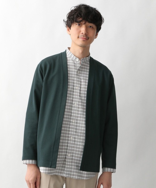 GLOBAL WORK(グローバルワーク)の「キナガスカーデ長袖/255807(カーディガン/ボレロ・メンズ・スカイブルー/ミント/ライトベージュ/ブラック・SMALL/MEDIUM/LARGE/X-LARGE)」の12枚目の写真