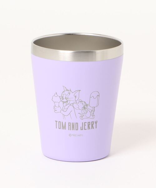Tom&Jerry(トムアンドジェリー)の「【公式】トムとジェリー ステンレスタンブラー(グラス/マグカップ/タンブラー・レディース・パープル/グリーン・FREE)」の6枚目の写真