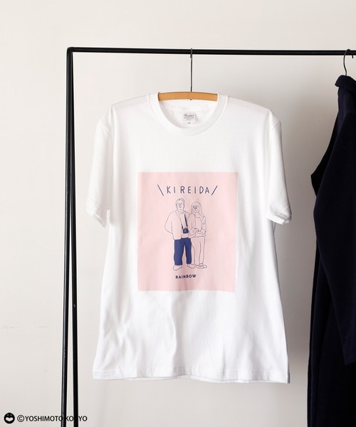 ACCOMMODE（アコモデ）の「ヨシモト　バイカラーTシャツ（Tシャツ/カットソー・レディース・その他1/その他2/その他3/その他4/その他5・FREE）」の5枚目の写真