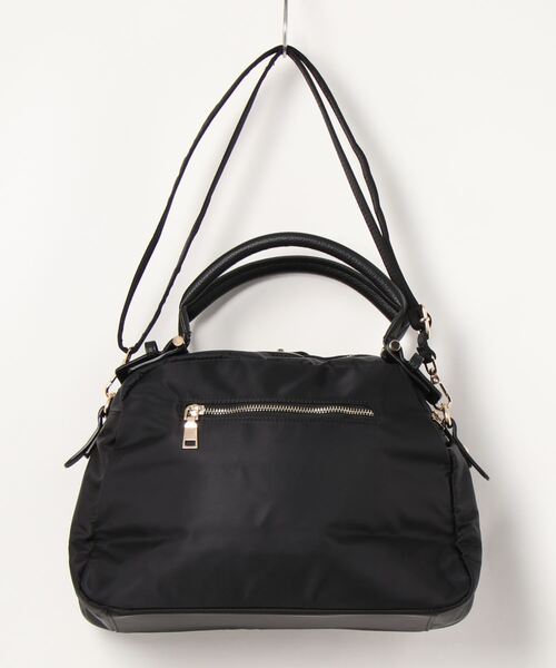 RiNc （リンク）の「【 NOLITA / ノリータ 】ボストン型 ショルダーストラップ付 ハンドバッグ ２Way ショルダーバッグ（ハンドバッグ・レディース・グレー/ブラック・FREE）」の6枚目の写真