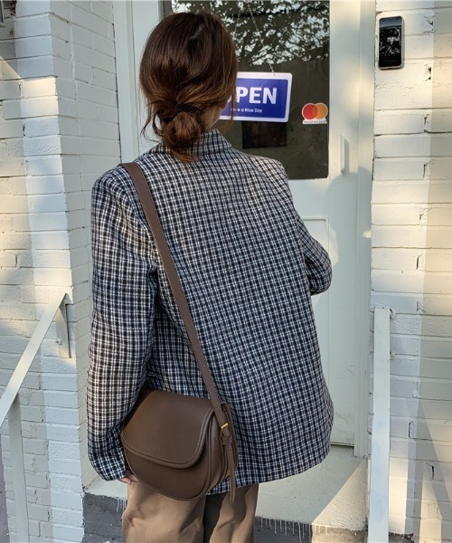 yuue' ( wear )（ユーイ）の「ショルダーバッグ（ショルダーバッグ・レディース・ブラック/ダークブラウン/ボルドー・FREE）」の10枚目の写真