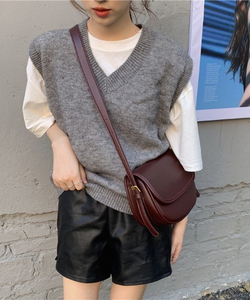 yuue' ( wear )（ユーイ）の「ショルダーバッグ（ショルダーバッグ・レディース・ブラック/ダークブラウン/ボルドー・FREE）」の11枚目の写真