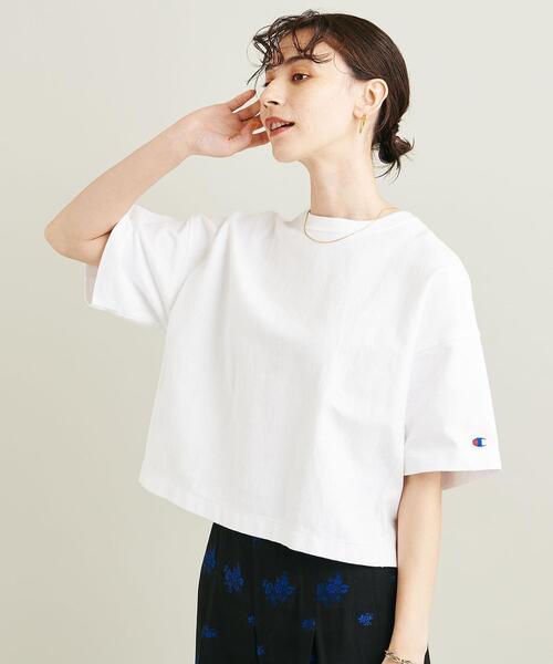 【別注】<Champion(チャンピオン)>リバースウィーブショートスリーブTシャツ∴