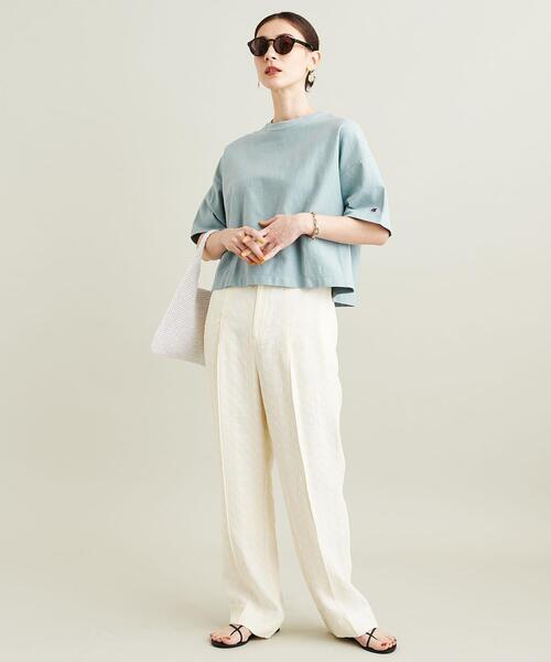 【別注】<Champion(チャンピオン)>リバースウィーブショートスリーブTシャツ∴