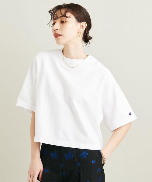 【別注】<Champion(チャンピオン)>リバースウィーブショートスリーブTシャツ∴