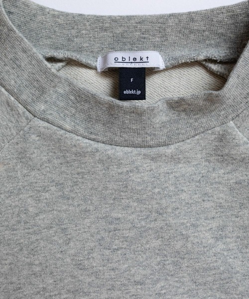 oblekt（オブレクト）の「【高山都×oblekt】 ストレッチオーガニックスウェット（スウェット・レディース・アイボリー/G/グレー/チャコールグレー・FREE）」の17枚目の写真