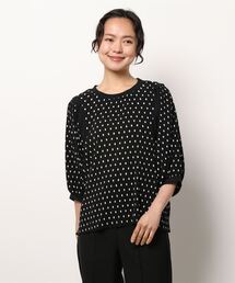 PICCIN | ドット楊柳プリントブラウス(シャツ/ブラウス)