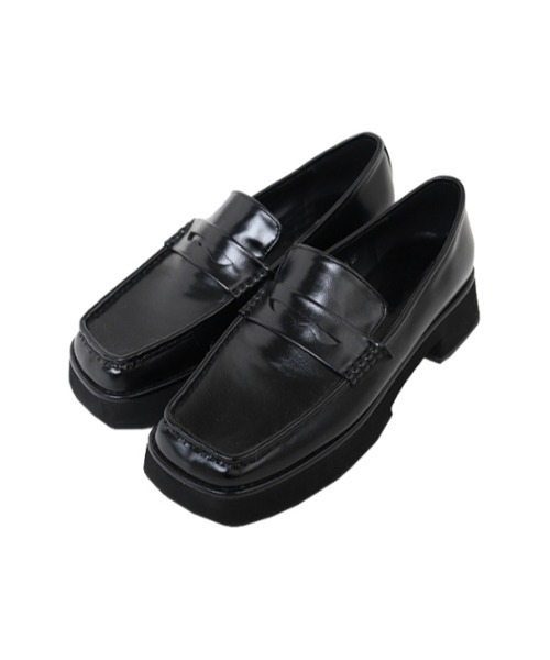 AMAIL(アマイル)の「Bulky sole loafer(ローファー・レディース・ブラック/イエロー/アイボリー・S/M/L)」の16枚目の写真