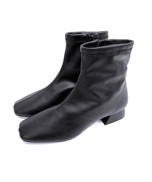 SOROTTO（ソロット）の「【晴雨兼用】レインブーツ 生活防水ソフトフェイクレザー（レインシューズ・レディース・ブラック/アイボリー/グレイッシュベージュ・LL/3L/S/M/L）」の21枚目の写真