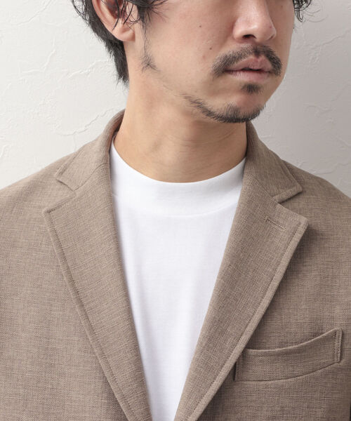 NOLLEY'S goodman(ノーリーズグッドマン)の「ブッチャー イージーJK (※速乾性とストレッチ性抜群の快適素材)(テーラードジャケット・メンズ・ベージュ/ネイビー/グレー・LARGE/MEDIUM/SMALL/X-LARGE)」の22枚目の写真