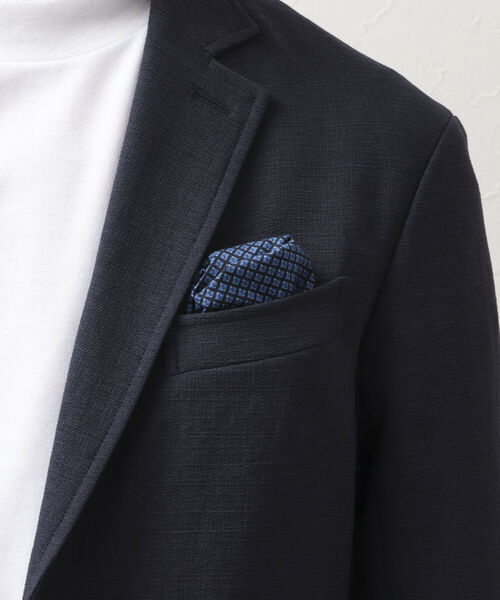 NOLLEY'S goodman(ノーリーズグッドマン)の「ブッチャー イージーJK (※速乾性とストレッチ性抜群の快適素材)(テーラードジャケット・メンズ・ベージュ/ネイビー/グレー・LARGE/MEDIUM/SMALL/X-LARGE)」の11枚目の写真