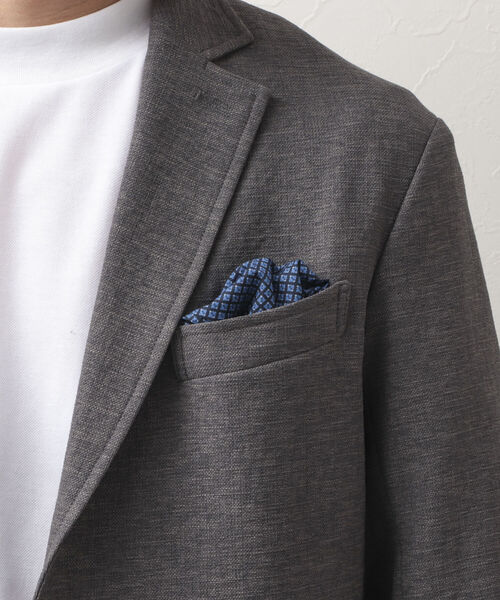 NOLLEY'S goodman(ノーリーズグッドマン)の「ブッチャー イージーJK (※速乾性とストレッチ性抜群の快適素材)(テーラードジャケット・メンズ・ベージュ/ネイビー/グレー・LARGE/MEDIUM/SMALL/X-LARGE)」の15枚目の写真