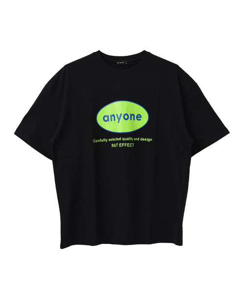 RAT EFFECT（ラットエフェクト）の「anyoneサークルロゴプリントTシャツ（Tシャツ/カットソー・キッズ・オフホワイト/チャコールグレー/ブラック/ライトグレー/ライトブルー・120/130/140/150/160）」の13枚目の写真