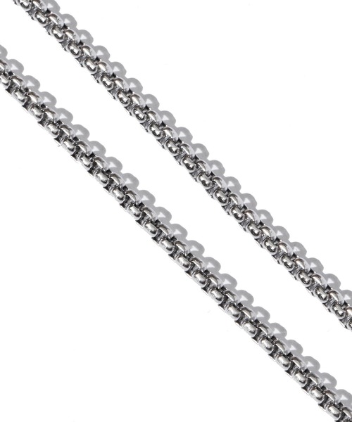 TOMMY HILFIGER（トミーヒルフィガー）の「TOMMY HILFIGER/トミーヒルフィガー ロゴプレートネックレス（ネックレス・メンズ・シルバー・FREE）」の6枚目の写真