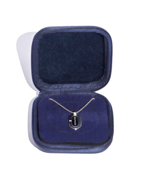 TOMMY HILFIGER（トミーヒルフィガー）の「TOMMY HILFIGER/トミーヒルフィガー ロゴプレートネックレス（ネックレス・メンズ・シルバー・FREE）」の11枚目の写真