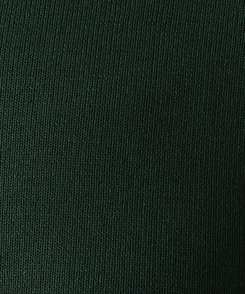 OPAQUE.CLIP（オペークドットクリップ）の「◆総針ショルダータックニット（ニット/セーター・レディース・ダークグリーン/オフホワイト/イエロー・38）」の11枚目の写真