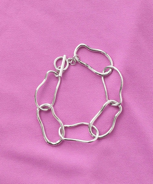 LEPSIM(レプシィム)の「【パーソナルカラーに合わせて選べる】ブレスレット 280242(ブレスレット・レディース・シルバー/ゴールド/シルバー×ゴールド・ONE SIZE)」の2枚目の写真