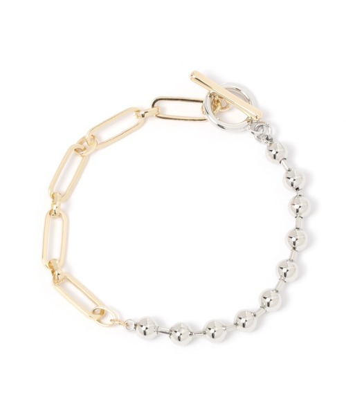 LEPSIM(レプシィム)の「【パーソナルカラーに合わせて選べる】ブレスレット 280242(ブレスレット・レディース・シルバー/ゴールド/シルバー×ゴールド・ONE SIZE)」の7枚目の写真