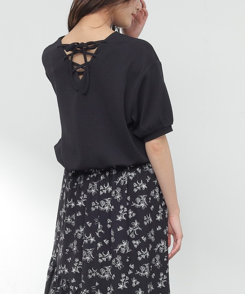 セール 後レースアップトップス Tシャツ カットソー Honeys ハニーズ のファッション通販 Zozotown