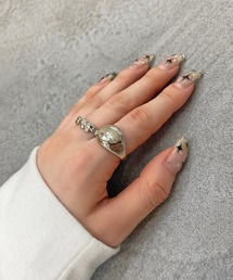 apres jour mignon（アプレジュールミニョン）の「【apres jour mignon×ARIAZ】変形リングセット（リング・レディース）」