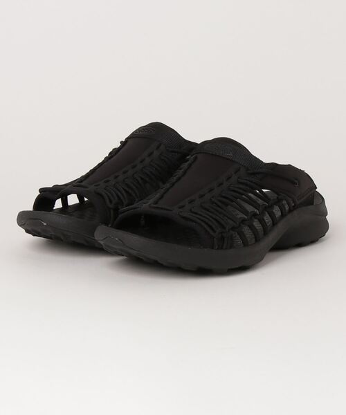 KEEN（キーン）の「KEEN/キーン　UNEEK SNK SLIDE　ユニークスニークスライド　サンダル（サンダル・メンズ・オリーブ/ブラック・9/10/11/8）」の2枚目の写真