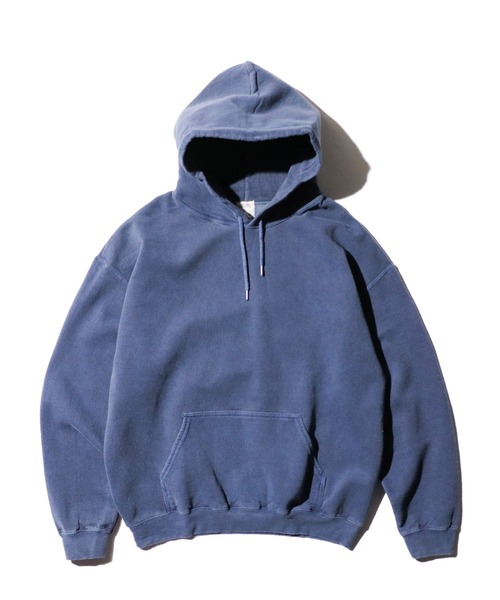 パーカー・フーディ IONSEOUL Dibin Pigment Brushed Over Hood 韓国 IONSEOUL(アイオンソウル) パーカー・フーディ(メンズ