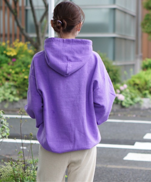 TOWNCRAFT(タウンクラフト)の「TOWNCRAFT / タウンクラフト PIGMENT PULL HOODIE ヴィンテージ加工 プルオーバー パーカー フーディ(パーカー・メンズ・ブルーグレー/パープル/ネイビー/スモークピンク/グリーン/ブラック/ベージュ・X-LARGE/LARGE/XX-LARGE/MEDIUM)」の19枚目の写真